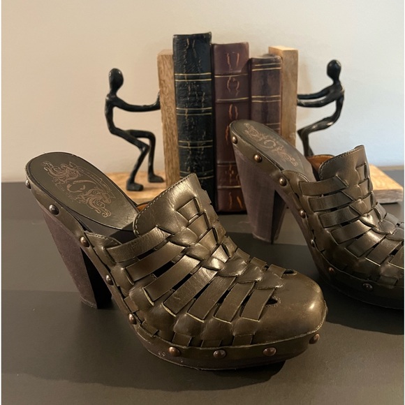 Preloved NINE WEST Vintage American Collection Evergreen Olive Green Khak - Picture 2 of 16